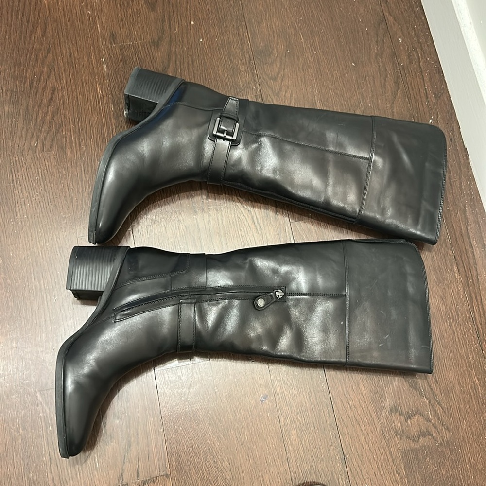 GEOX Respira Leather Boots – EU 37.5 – Pointed Toe – Elegant - Picture 7 of 11